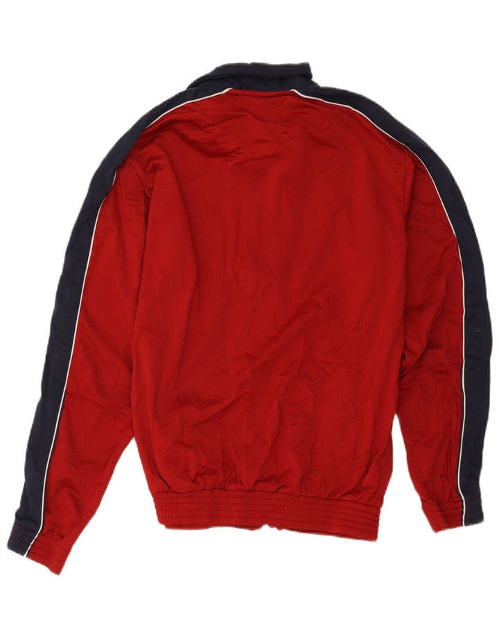 Jaqueta feminina Champion UK 16 grande poliéster colorblock vermelho