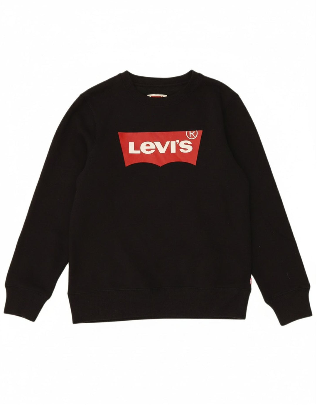 Moletom gráfico LEVI'S Boys 14-15 anos algodão preto