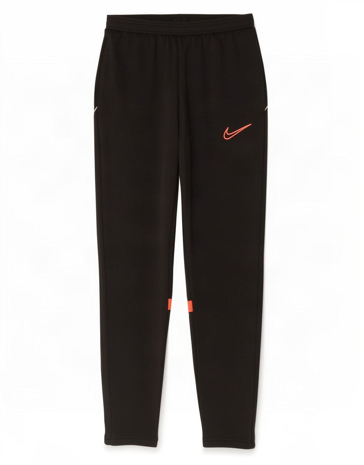 Calça de treino masculina Nike Dri Fit médio preto colorblock poliéster