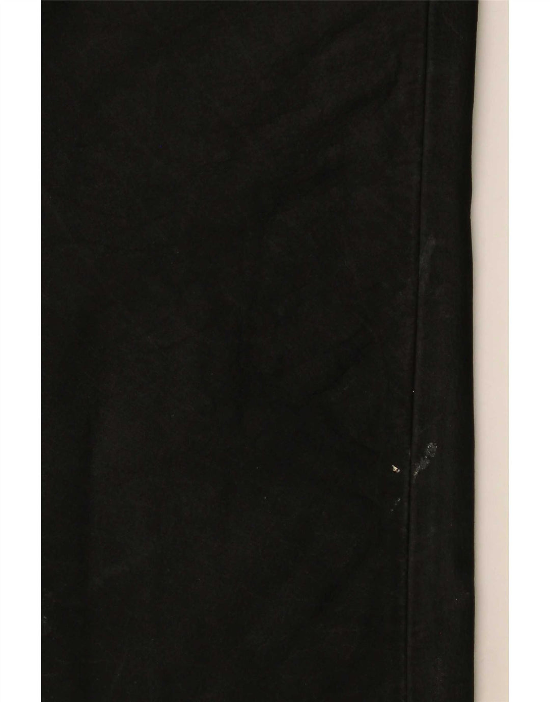 Calça de couro masculina Ricano W30 L32 preta
