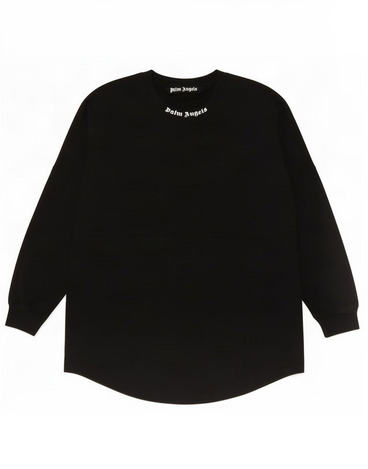 Suéter gráfico feminino Jumper UK 16 grande poliéster preto