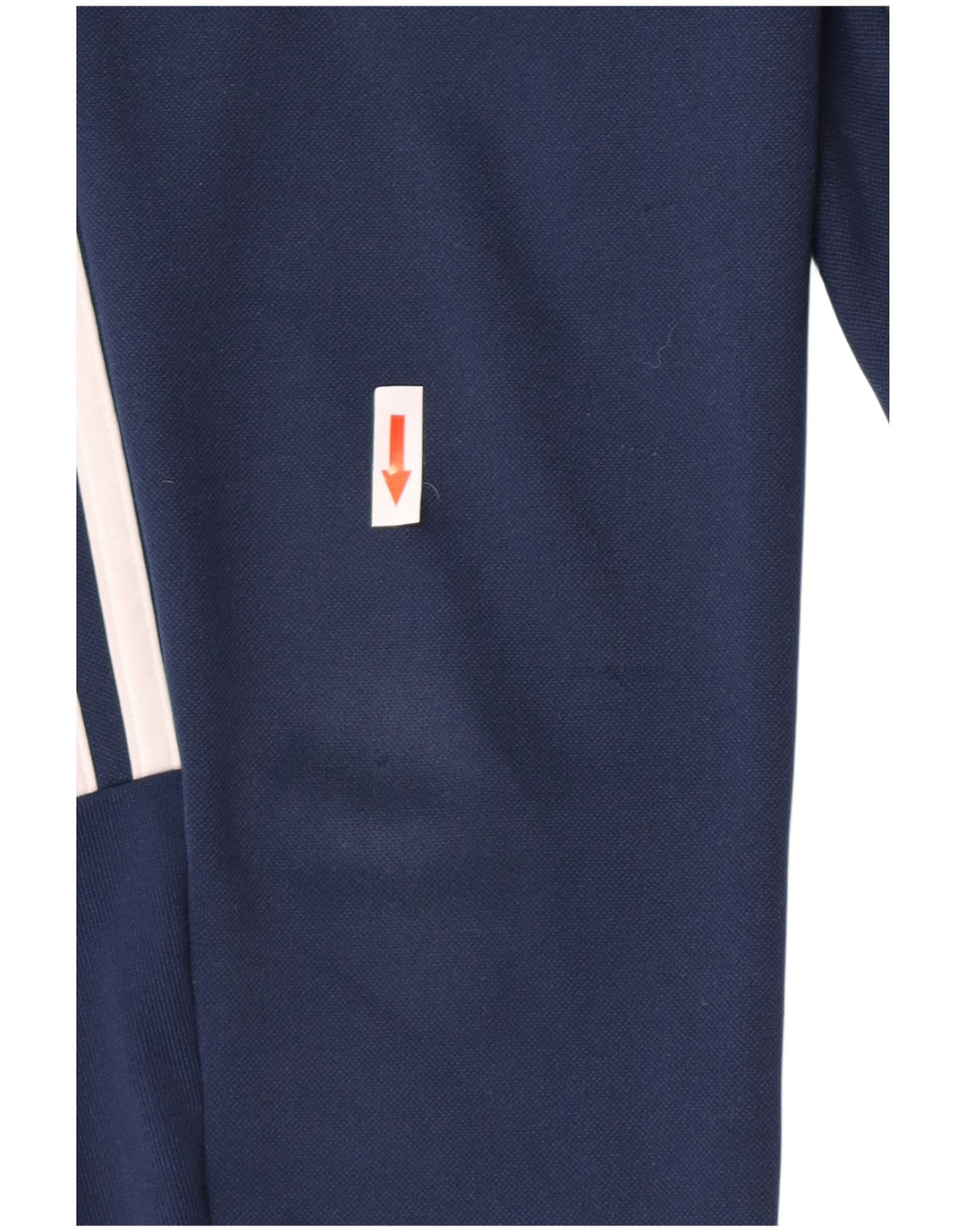 Calças de treino Adidas Mens Climalite XS azul marinho poliéster