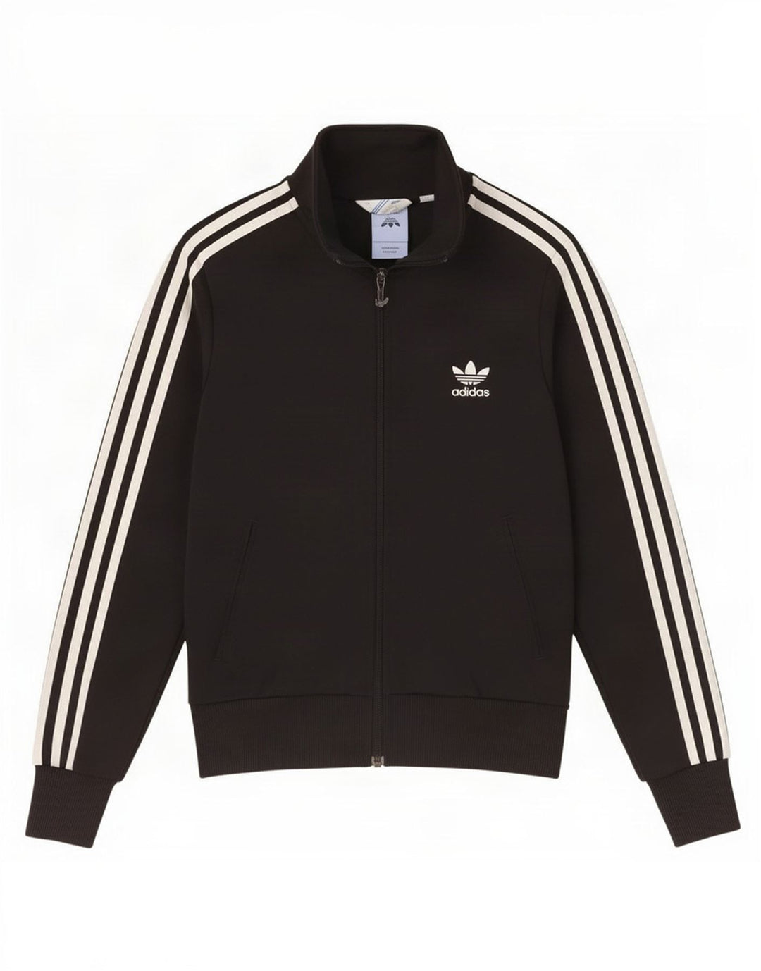 Adidas Womens Graphic Tracksuit Top Jacket IT 40 Pequeno Preto