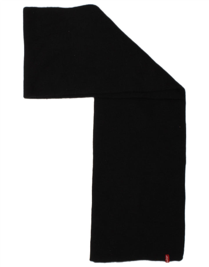 Lenço retangular masculino LEVI'S tamanho único acrílico preto