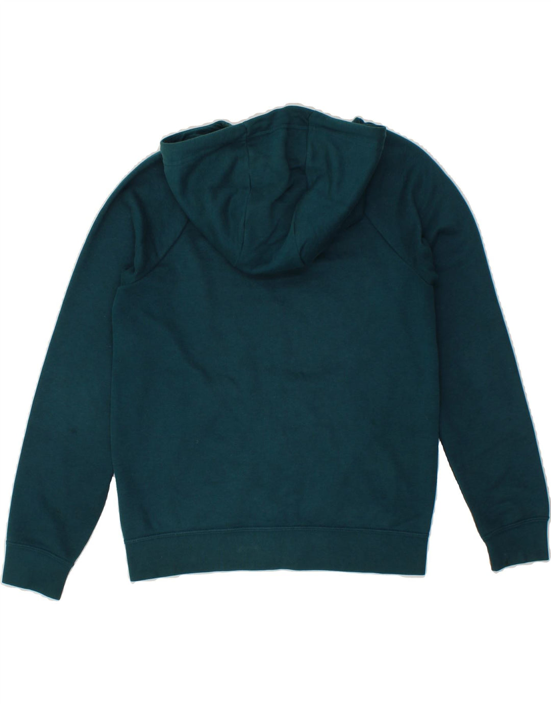 NIKE Womens Loose Fit Zip Hoodie Sweater UK 6 XS Blue Cotton Vintage Nike and Second-Hand Nike from Messina Hembry 