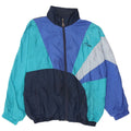 Jaqueta masculina de agasalho Killtec UK 46 2XL azul colorblock poliamida