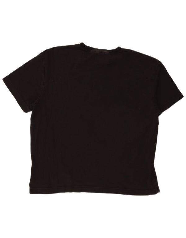 Camiseta masculina Calvin Klein Comfort Fit com estampa gráfica XL algodão preto