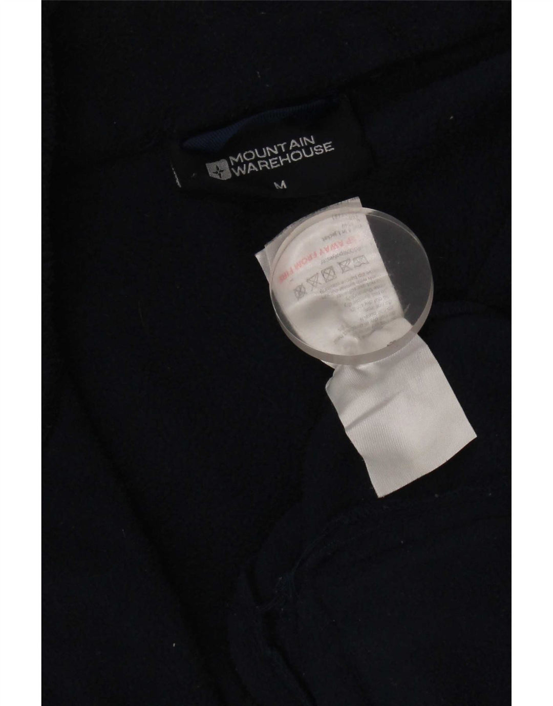 Jaqueta de lã masculina Mountain Warehouse poliéster azul marinho médio Reino Unido 38
