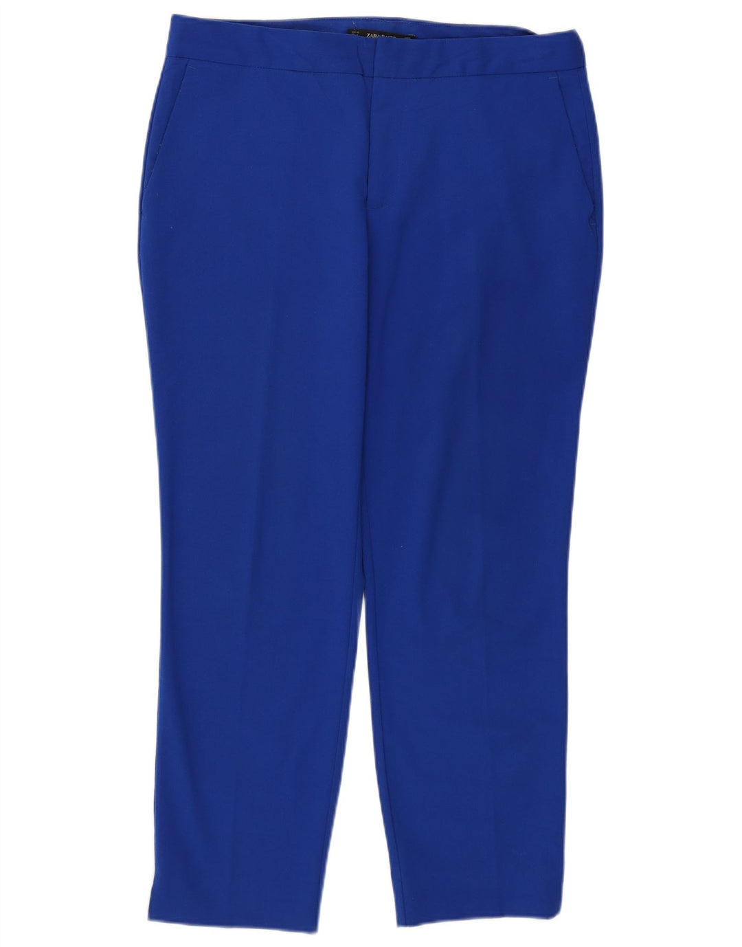 Calça skinny feminina Zara EU 40 médio W30 L26 azul poliéster
