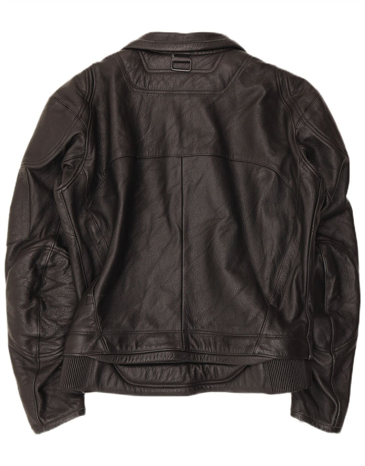 Jaqueta feminina de couro DAINESE Moto Racer EU 54 2XL preta