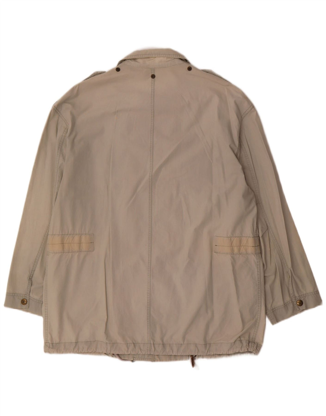 Jaqueta militar masculina vintage UK 38 algodão bege médio