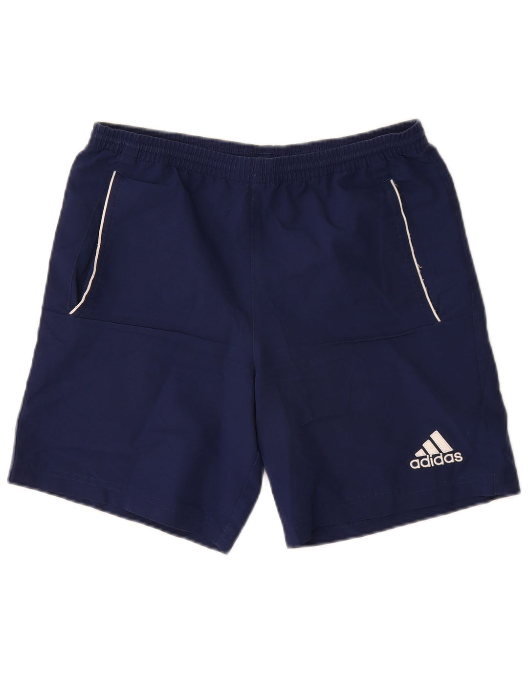 Shorts esportivos Adidas meninos 13-14 anos azul marinho poliéster