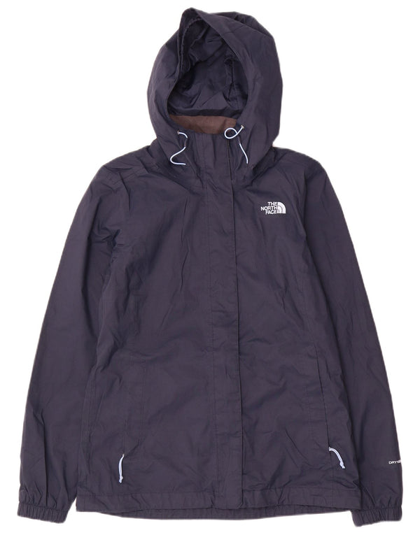 Jaqueta de chuva feminina com capuz The North Face UK 10 poliéster azul marinho pequeno