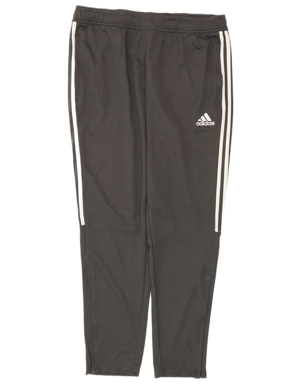 Calças de treino ADIDAS masculinas Aeroready XL cinza poliéster