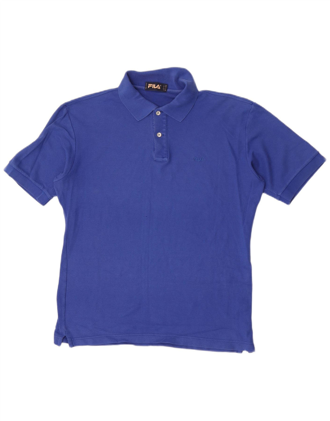 Camisa Polo Masculina Fila IT 50 Azul Médio