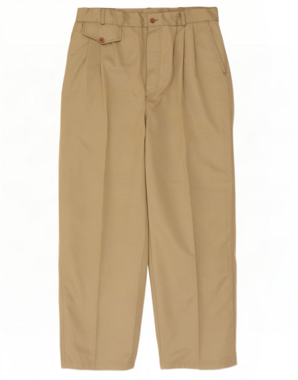 Calça Chino Masculina Vintage W32 L28 Bege