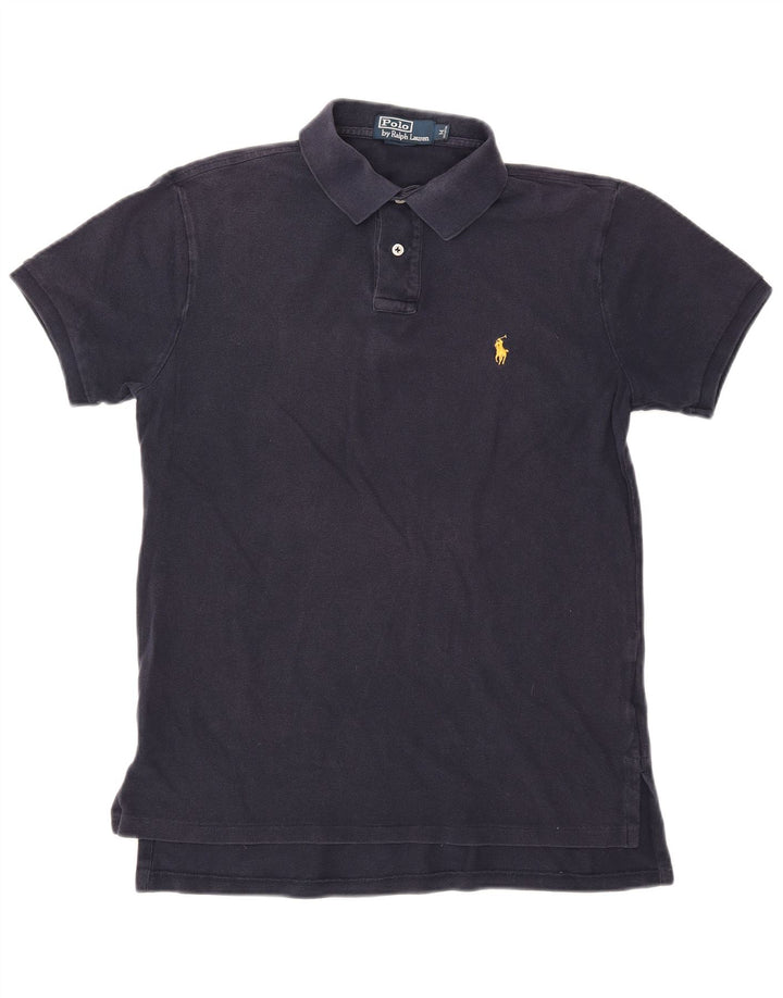 Polo masculino POLO RALPH LAUREN médio algodão azul marinho