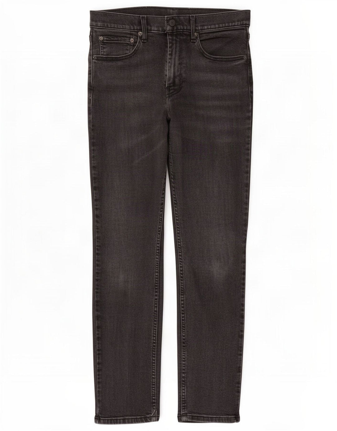 Levi's Mens 511 Slim Jeans 32 L30 Algodão Preto