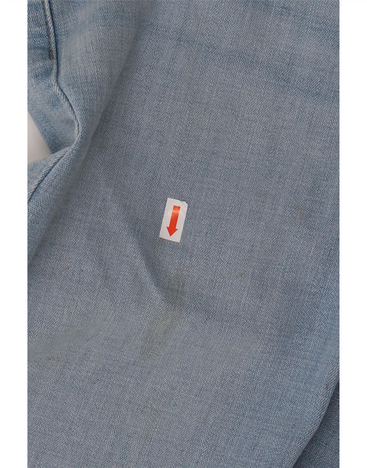 Calça jeans feminina LEVI'S 314 Shaping Straight W26 L30 azul algodão
