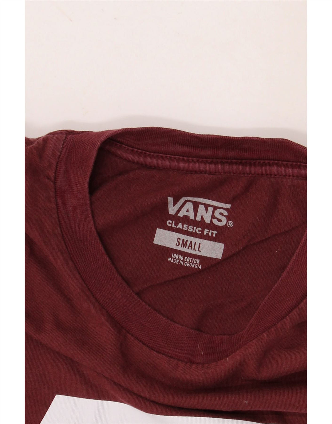 Camiseta Vans Masculina Classic Fit Graphic Top Pequeno Marrom Algodão