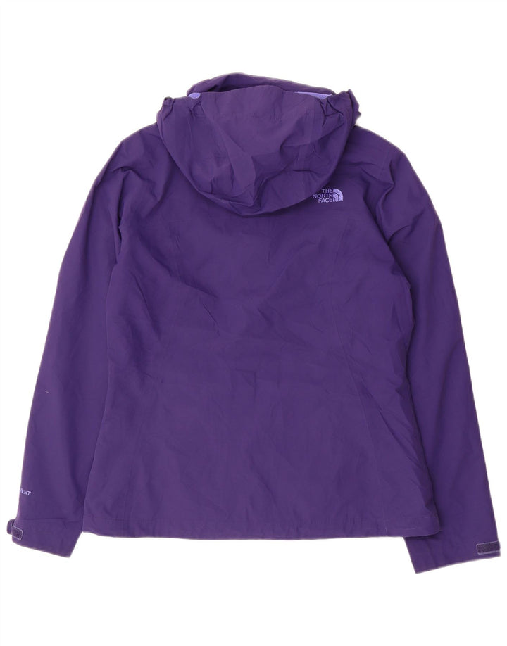 Jaqueta de chuva feminina com capuz Hyvent THE NORTH FACE Reino Unido 14 nylon roxo médio
