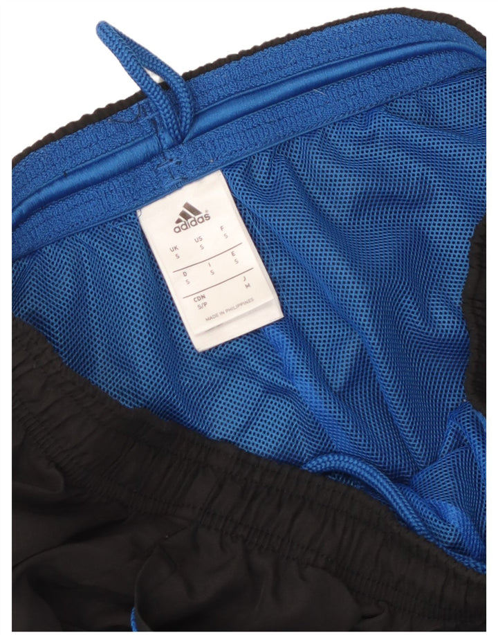Adidas Mens Treino Calças Joggers Pequeno Poliéster Preto