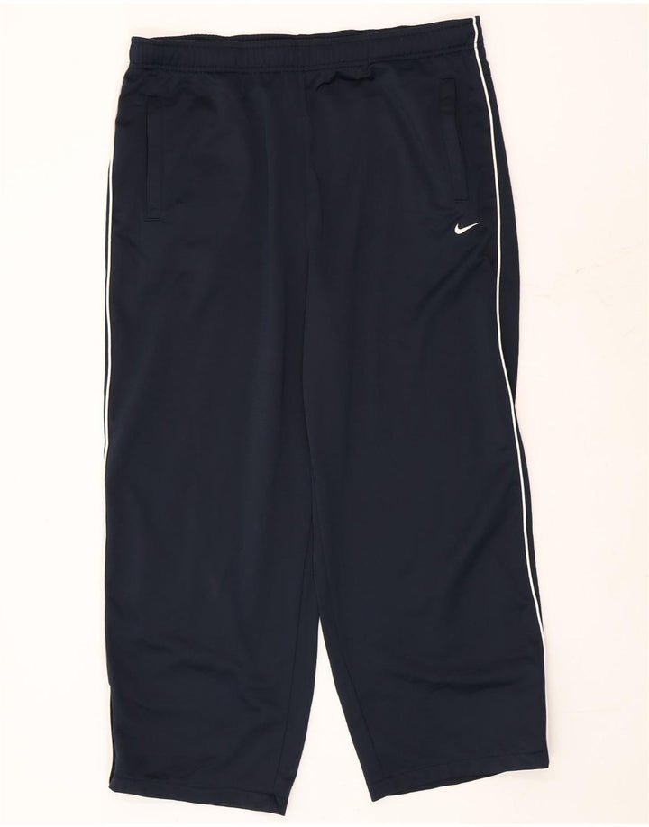 Calça de treino masculina Nike XL azul marinho poliéster