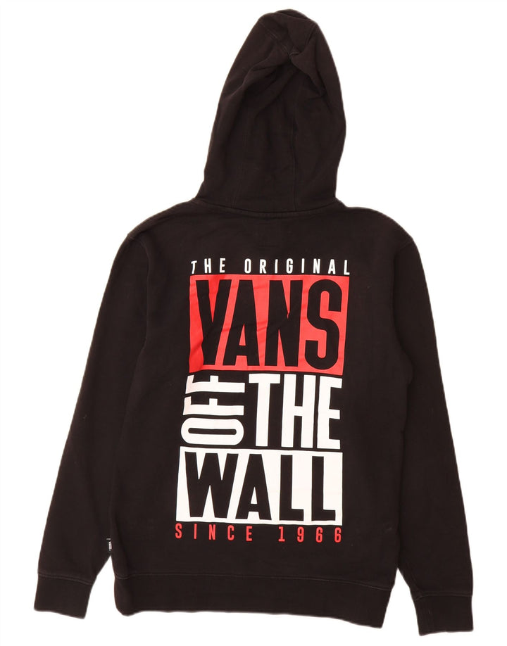 Vans Mens Graphic Hoodie Jumper XS Preto