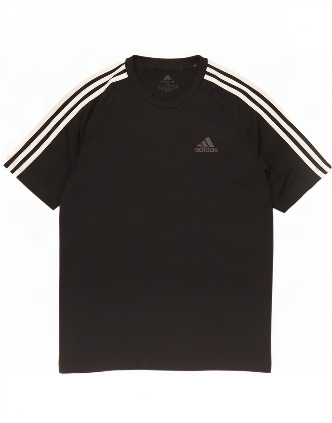 Adidas Mens Aeroready Camiseta Top Pequeno Poliéster Preto