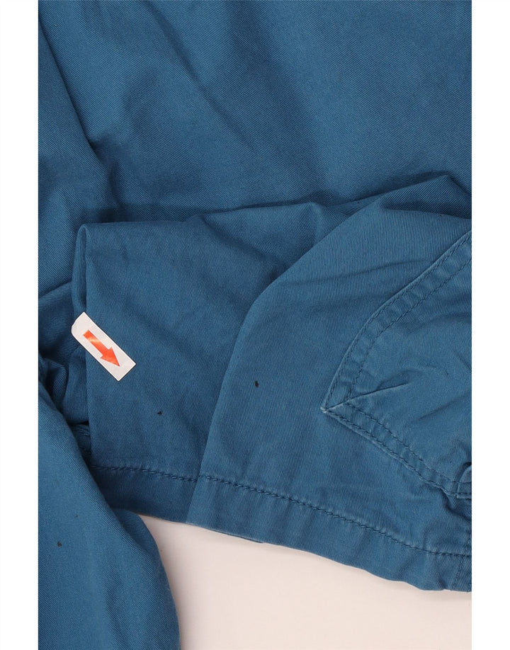 Shorts cargo masculino Mountain Warehouse W34 grande algodão azul