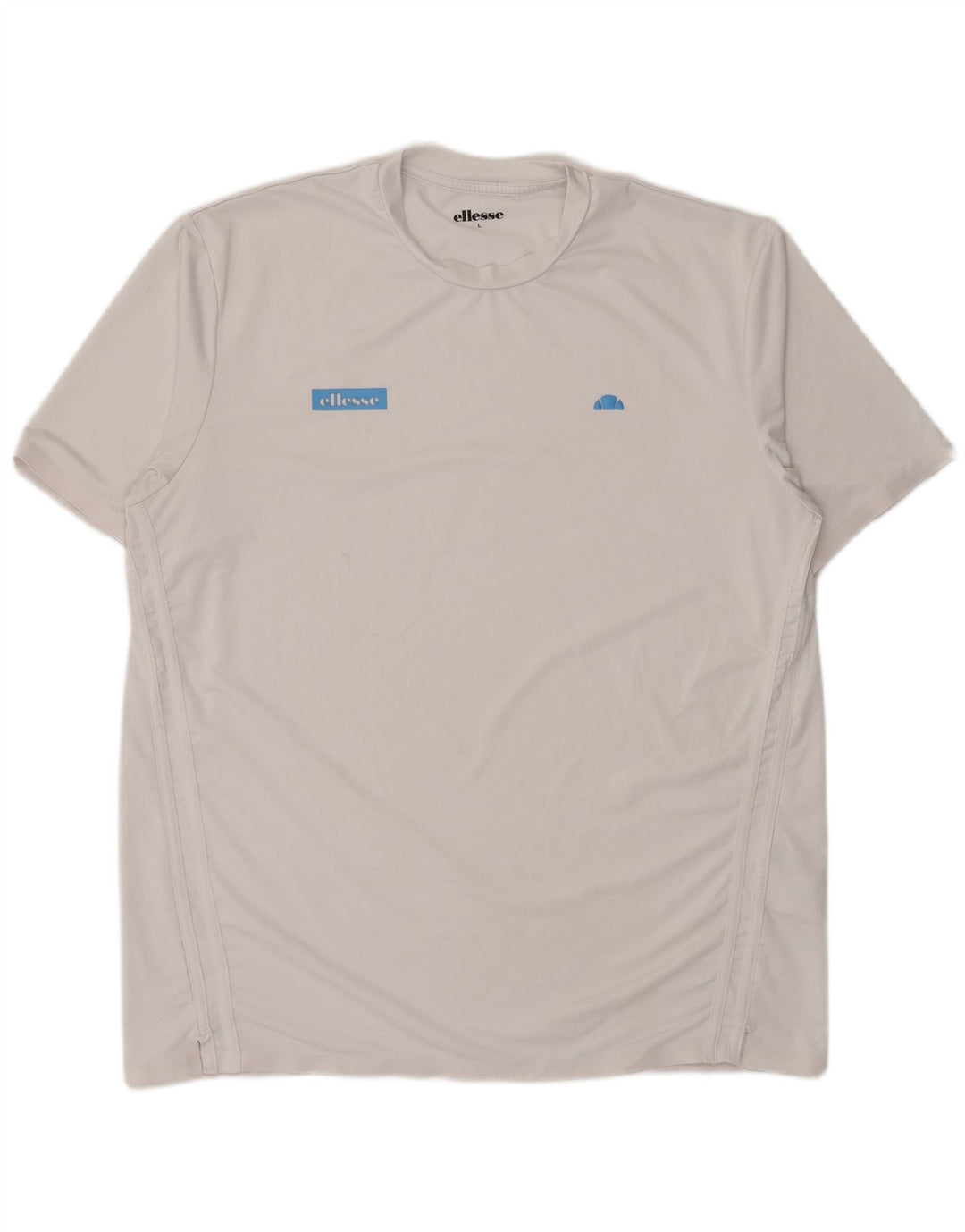 Ellesse Camiseta Masculina Top Grande Poliéster Branco