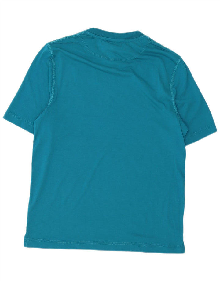 Camiseta masculina CANTERBURY top pequeno algodão azul