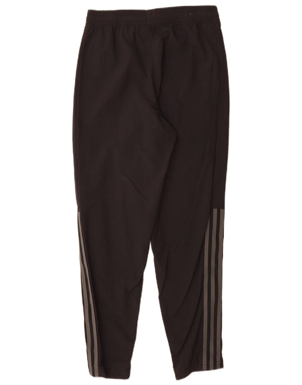 Adidas Mens Deutscher Fussball Bund Calça de treino pequena preta