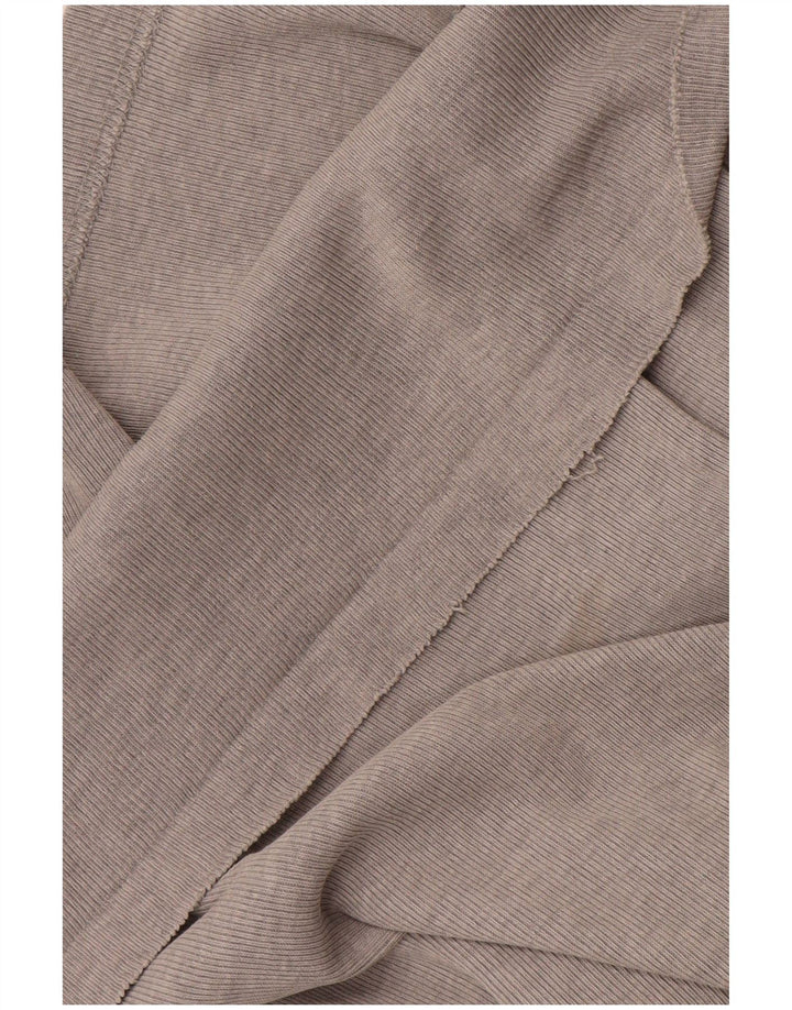 Camiseta feminina Gap UK 16 grande algodão cinza