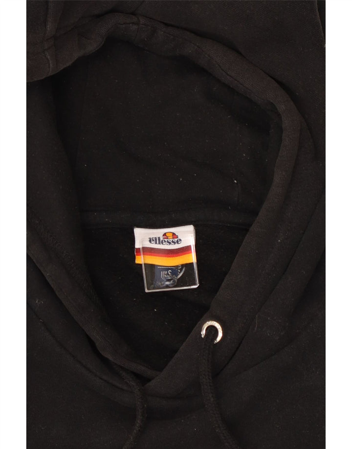 Ellesse moletom com capuz masculino pequeno preto