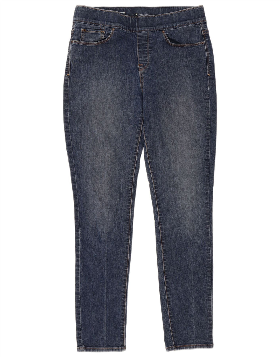 Jeans femininos Levi's Jegging US 8 médio W29 L29 algodão azul