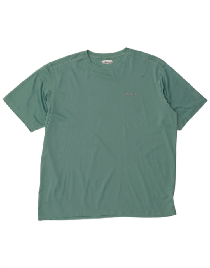 COLUMBIA Camiseta masculina Omni-Wick Top XL poliéster verde