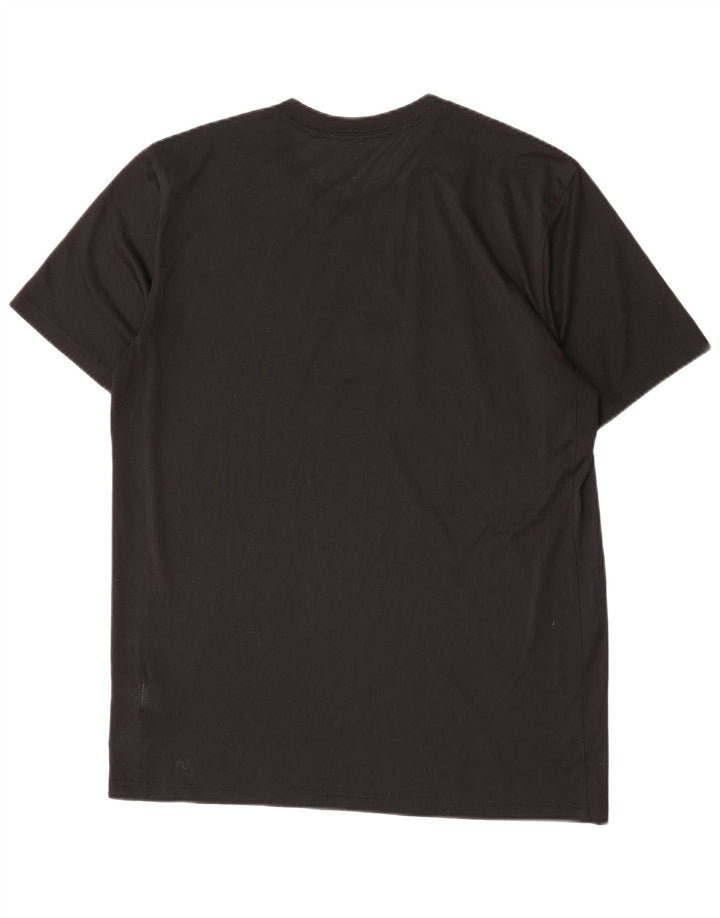 Camiseta Nike Masculina Dri Fit Graphic Top Grande Poliéster Preto