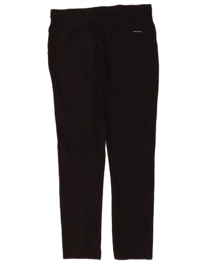 Calça feminina casual slim Dkny média W30 L29 preta viscose