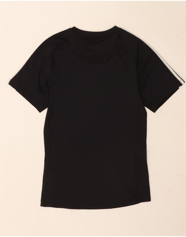 Camiseta Adidas Masculina Tech Fit Top Médio Poliéster Preto