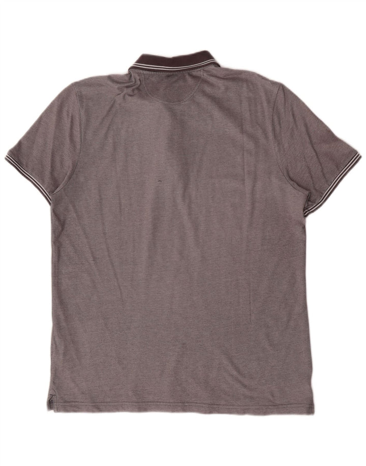 Camisa polo masculina Champion Easy Fit grande cinza