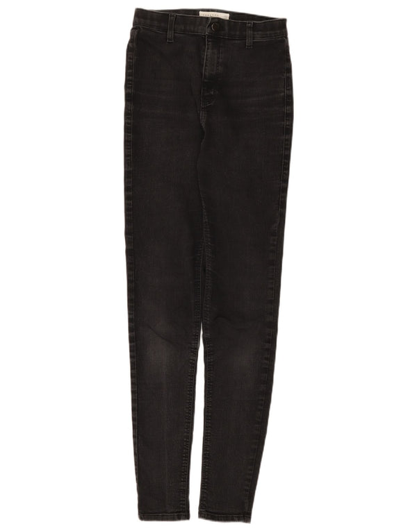 Topshop feminino Joni Skinny Jeans W28 L31 algodão preto
