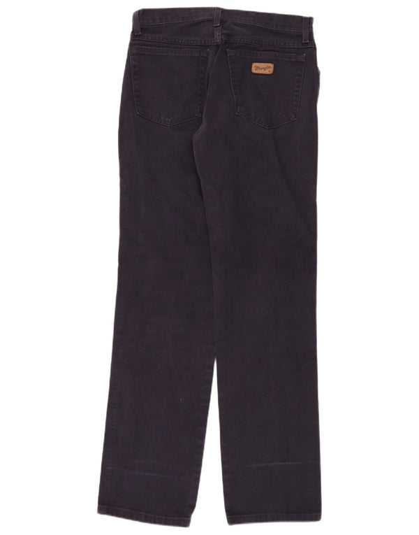 Wrangler Mens Straight Jeans W30 L34 Azul Marinho