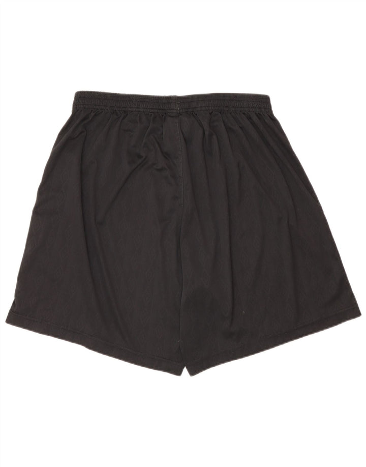 Shorts esportivos masculinos Umbro XL preto poliéster