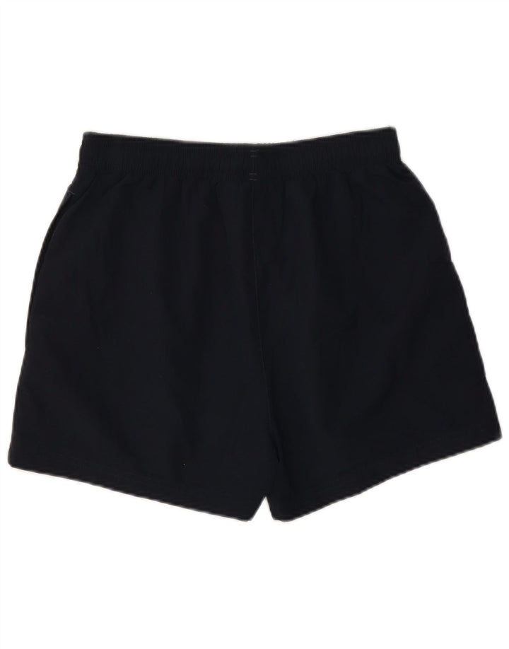 Shorts esportivos masculinos ADIDAS pequenos poliéster azul marinho