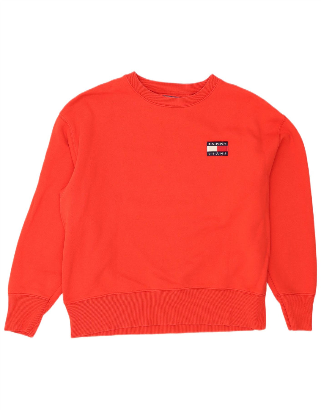Tommy Hilfiger moletom masculino jumper grande algodão vermelho