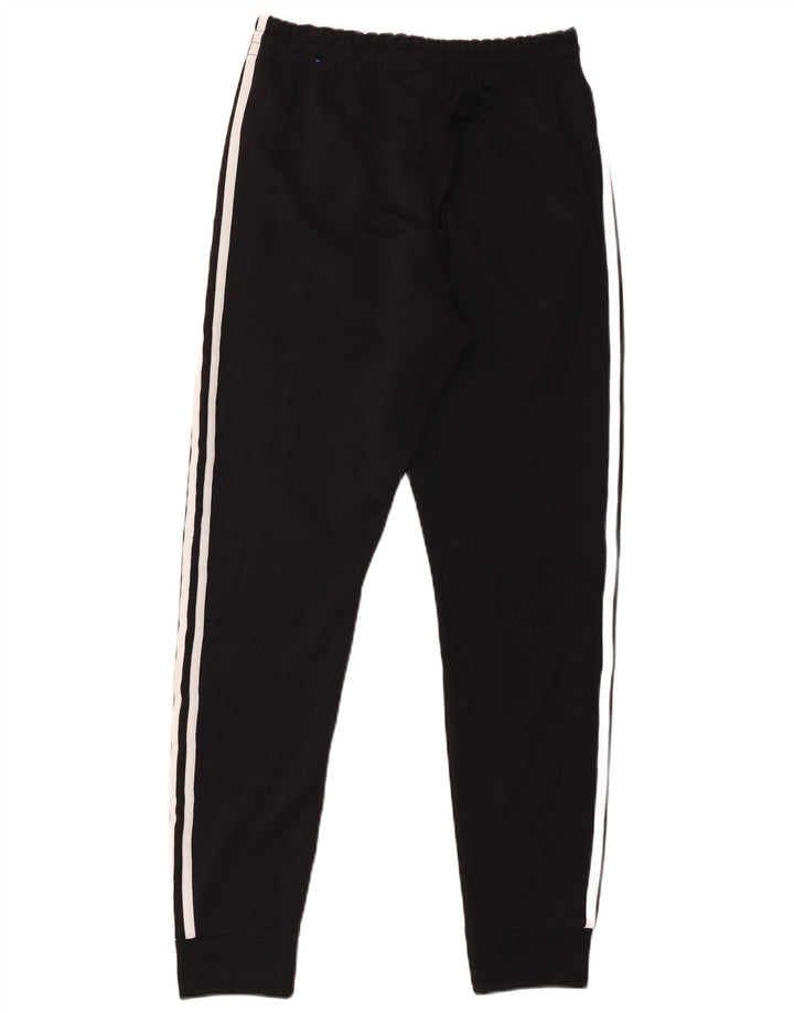 Adidas Mens Treino Calças Joggers Pequeno Poliéster Preto