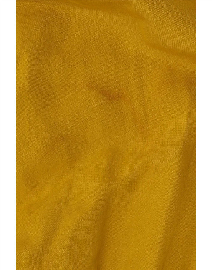 Vestido túnica oversized feminino Zara Reino Unido 18 XL amarelo