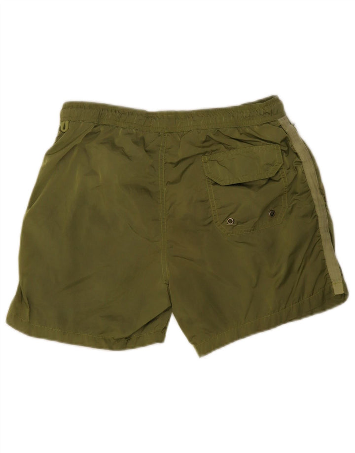 Shorts de banho masculino Refrigue pequeno verde nylon