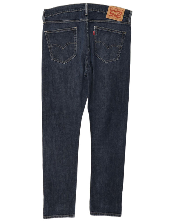 Levi's Masculino 510 Skinny Jeans W34 L32 Azul Algodão